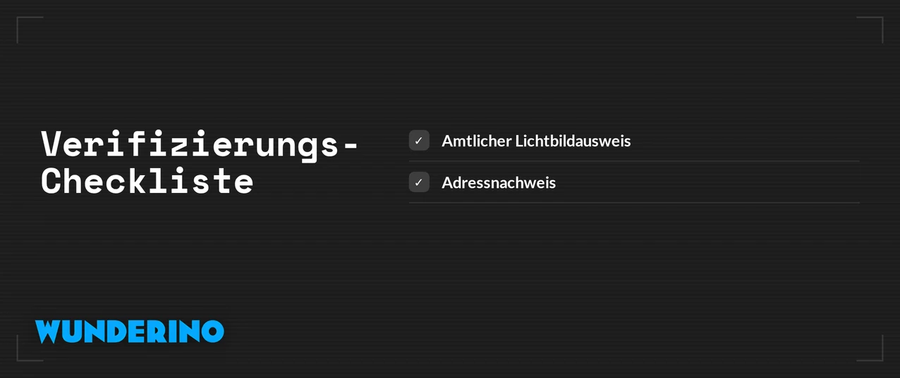 Sammle Dokumente für Verifizierung