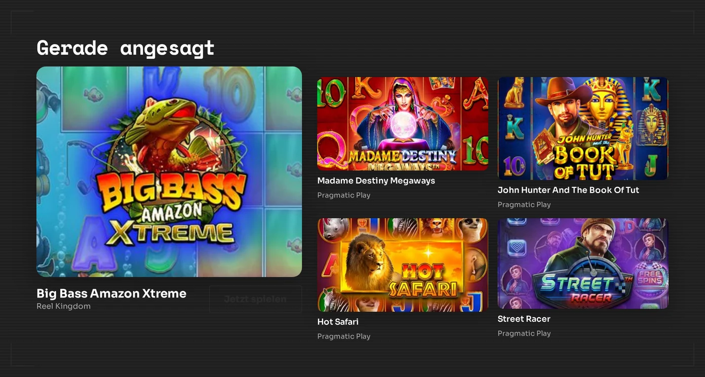 Top-Slots spielen